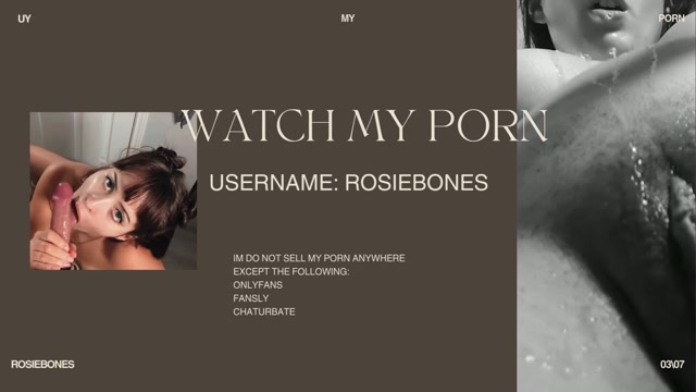 rosiebones 2026-05-28 00:27:00 — 1080p video